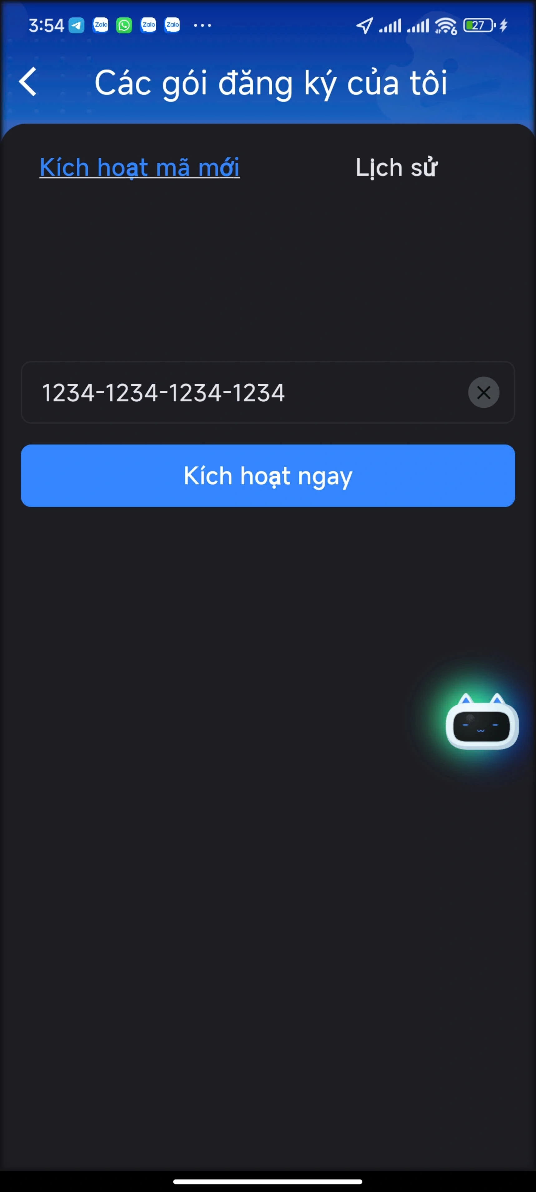 Bước 6: Nhập mã key kích hoạt Vietmap Live Pro